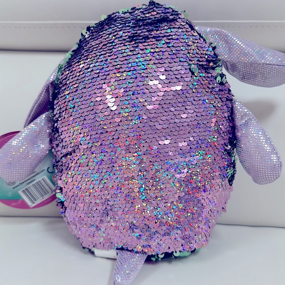 NEW Shimmeez Reversible Sequin Plush Delilah Dog - Picture 2 of 7